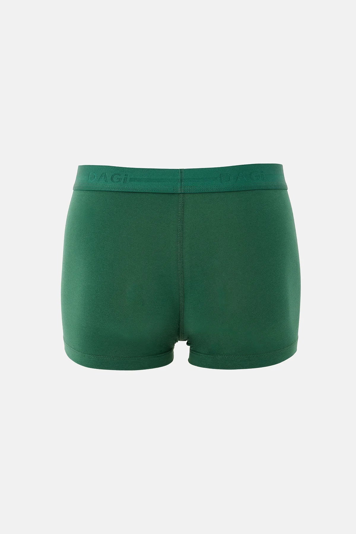 Koyu Yeşil 5210 Desenli Pamuk Boxer