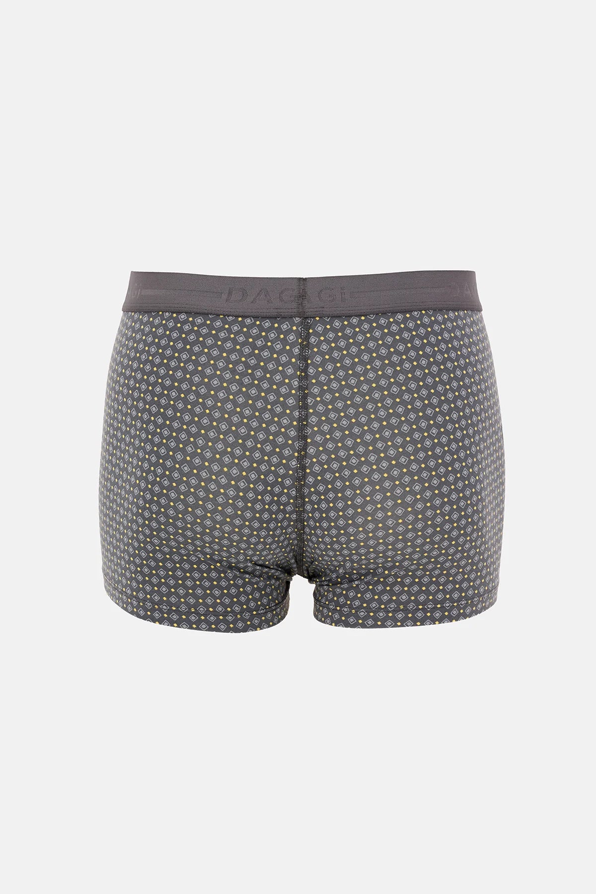 Antrasıt 2'li Desenli Pamuk Boxer