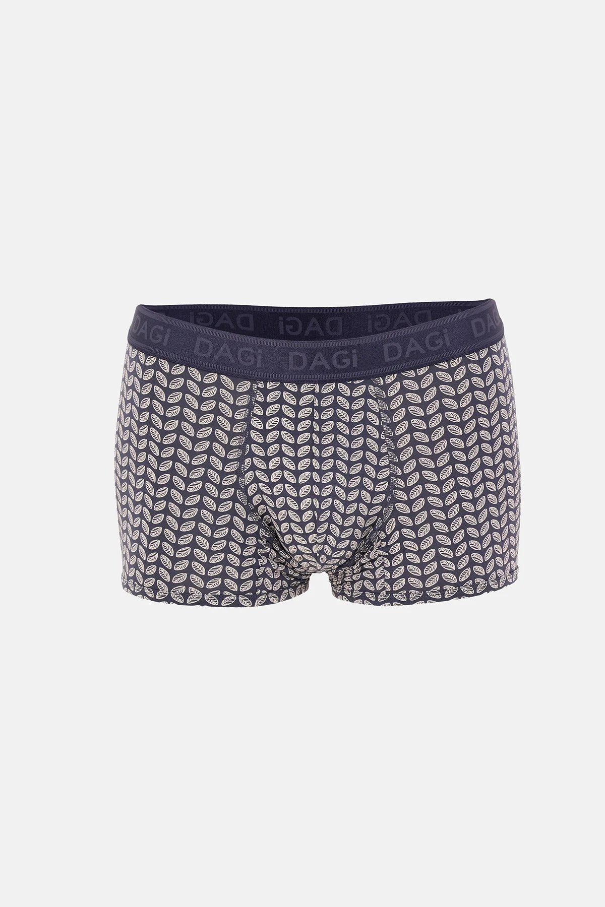Buz Mavisi-füme 4210 3'lü Desenli Micro Modal Boxer