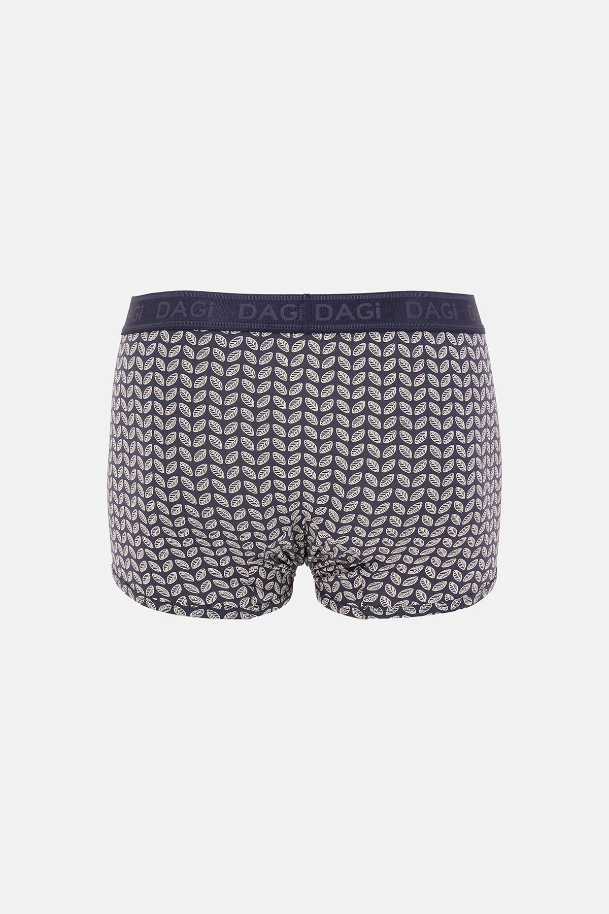 Buz Mavisi-füme 4210 3'lü Desenli Micro Modal Boxer