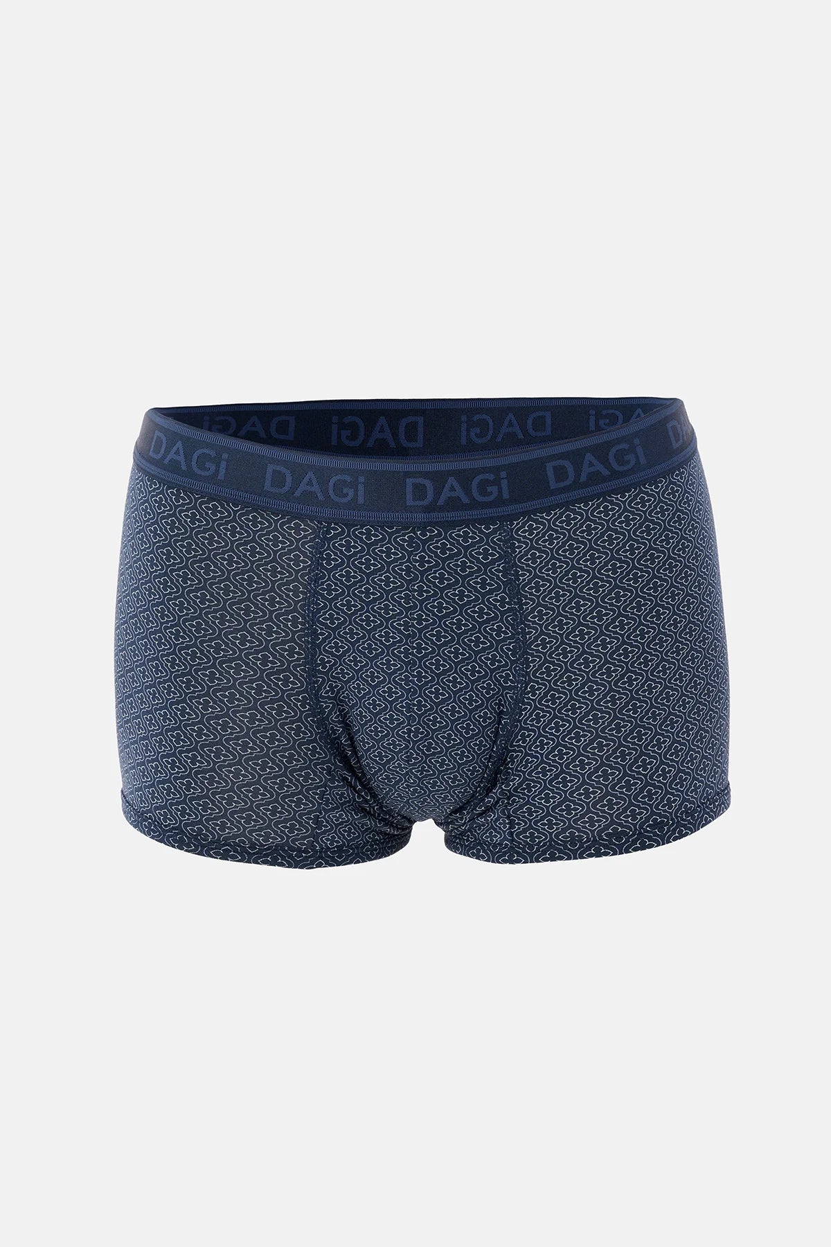 Lacivert Desenli Micro Modal Boxer