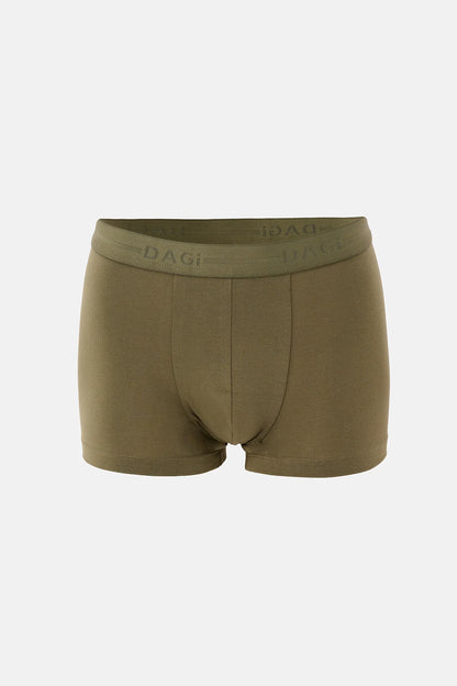 Haki 5210 Desenli Pamuk Boxer