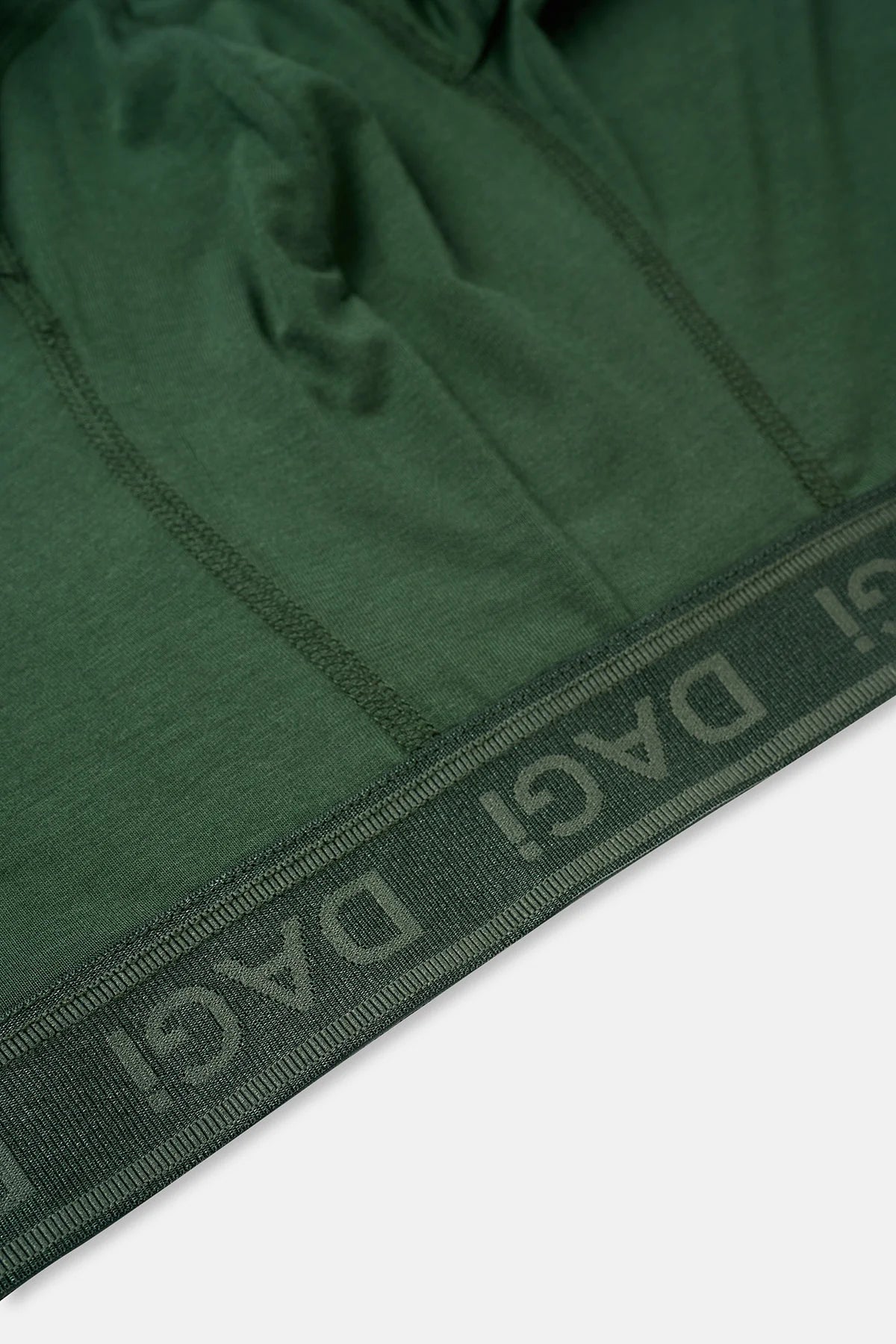 Koyu Yeşil-yeşil 3'lü Düz Micro Modal Boxer