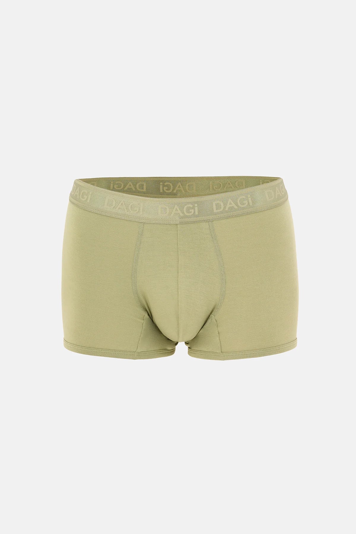Koyu Yeşil-yeşil 3'lü Düz Micro Modal Boxer