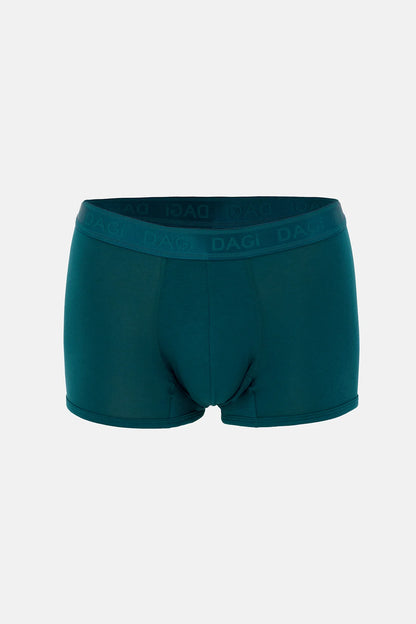 Petrol Yeşili Desenli Micro Modal Boxer