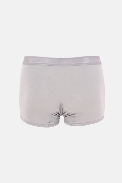 Antrasit-gri 3'lü Desenli Micro Modal Boxer