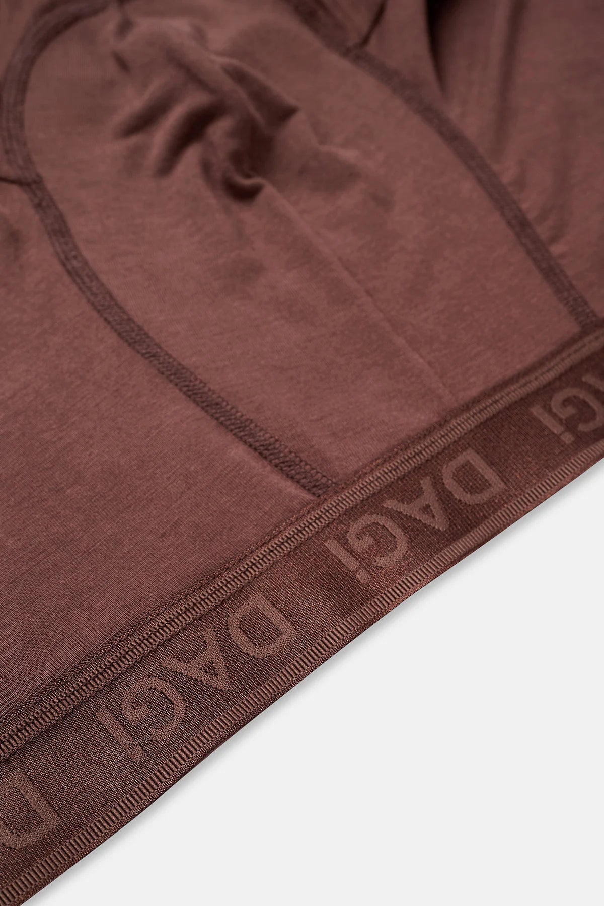 Kahverengi Desenli Micro Modal Boxer