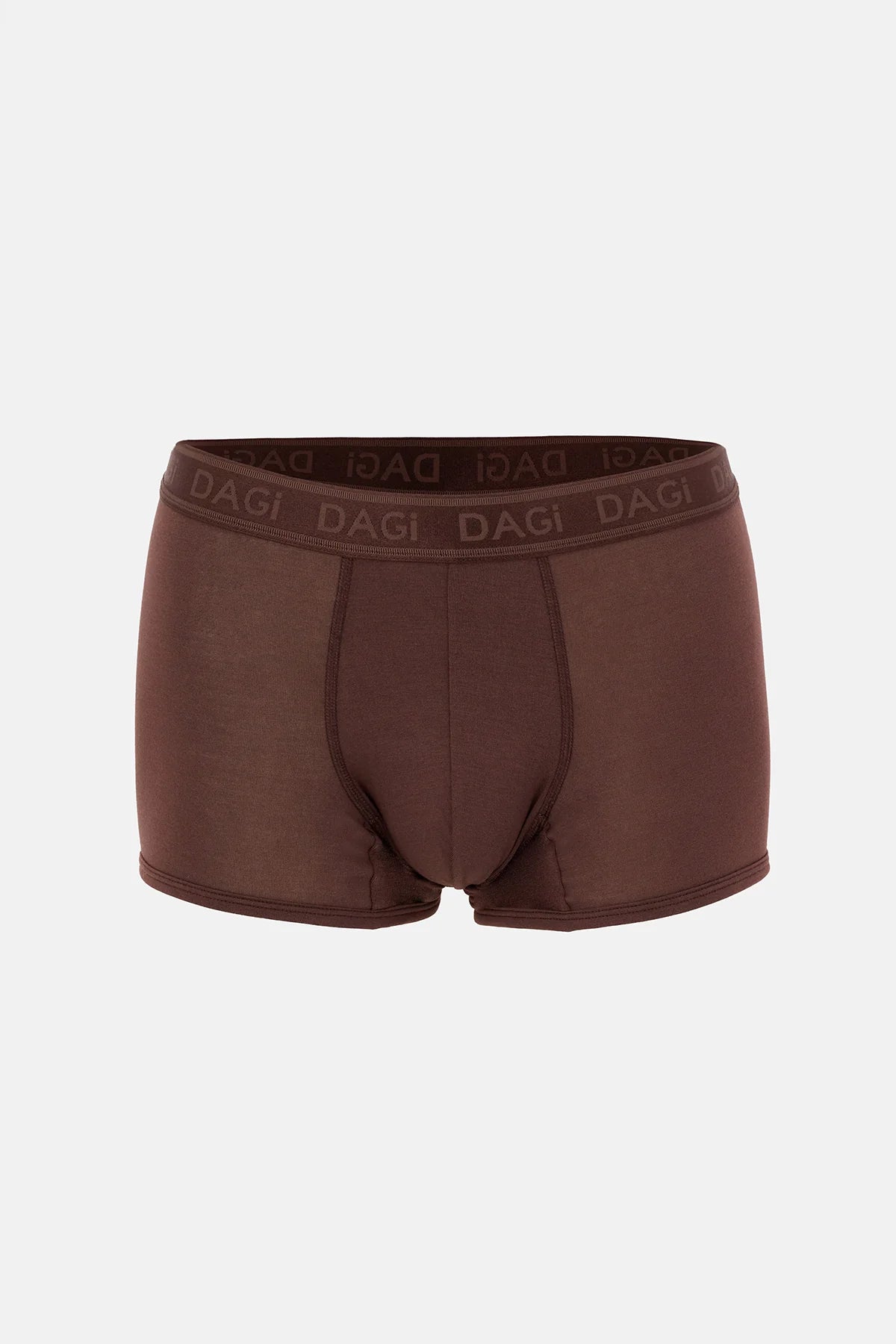 Kahverengi Desenli Micro Modal Boxer