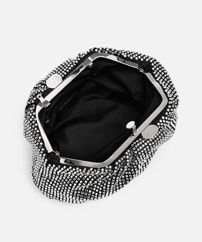 Siyah Çıkarılabilir Askılı Strass Taşlı Clutch Is1260121015001 | Ipekyol