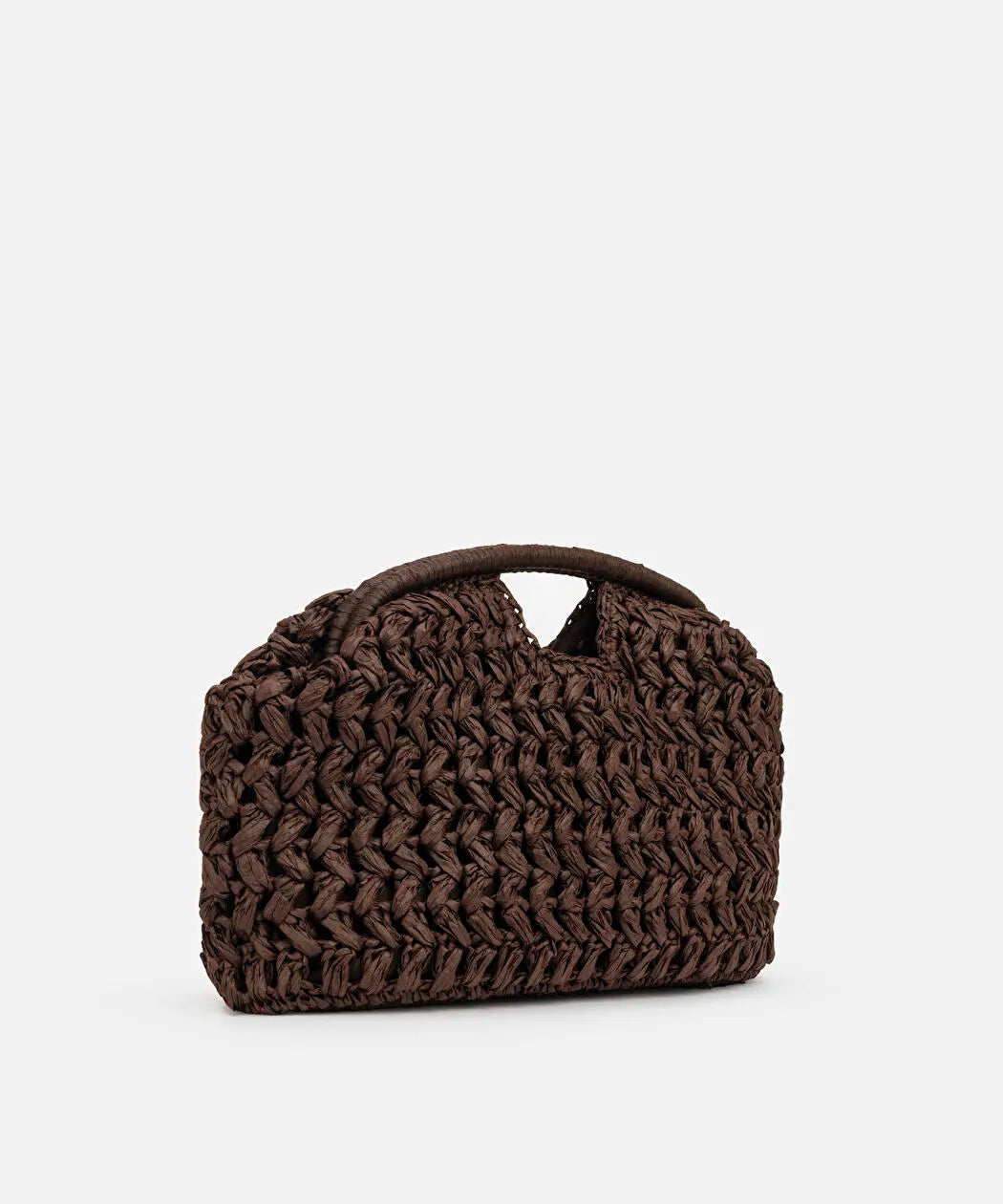 Kahverengi Hasır Görünümlü Clutch Is1260121006006 | Ipekyol
