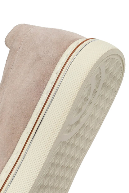 Erkek Bej Süet Deri Casual Loafer