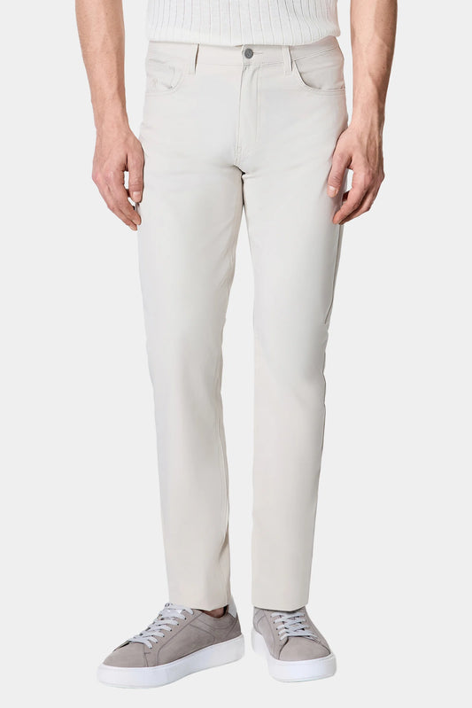 Damat Slim Fit Bej Düz Kumaş Pantolon