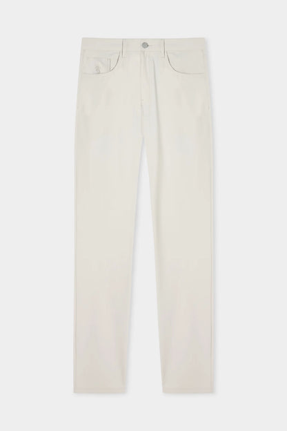 Damat Slim Fit Bej Düz Kumaş Pantolon