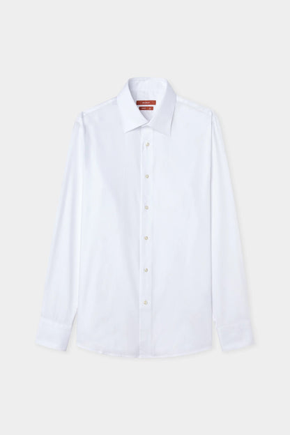 Damat Slim Fit Beyaz Gabardin Gömlek