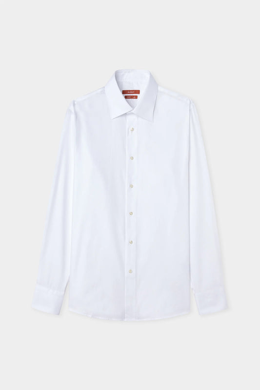Damat Slim Fit Beyaz Gabardin Gömlek