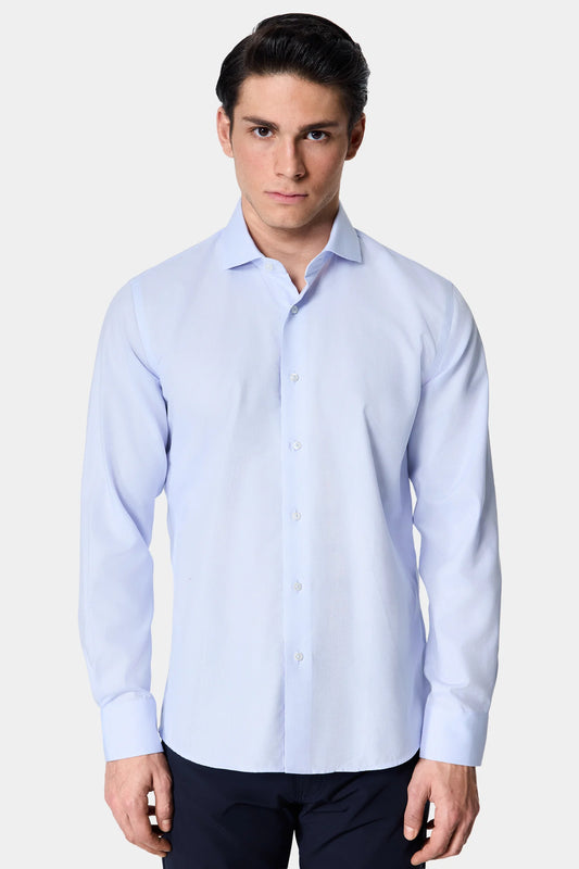 Damat Slim Fit Mavi Oxford Gömlek