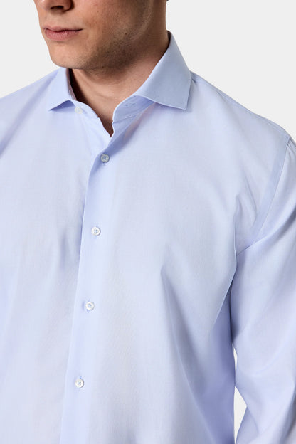 Damat Slim Fit Mavi Oxford Gömlek