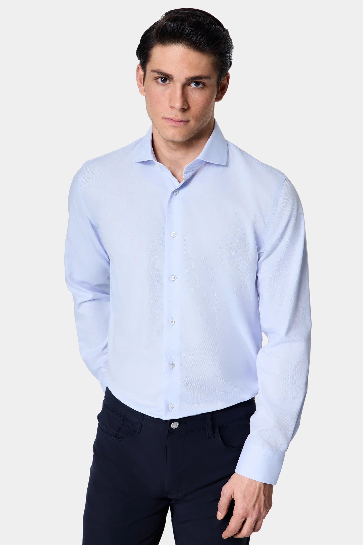 Damat Slim Fit Mavi Oxford Gömlek