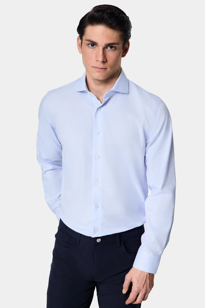Damat Slim Fit Mavi Oxford Gömlek