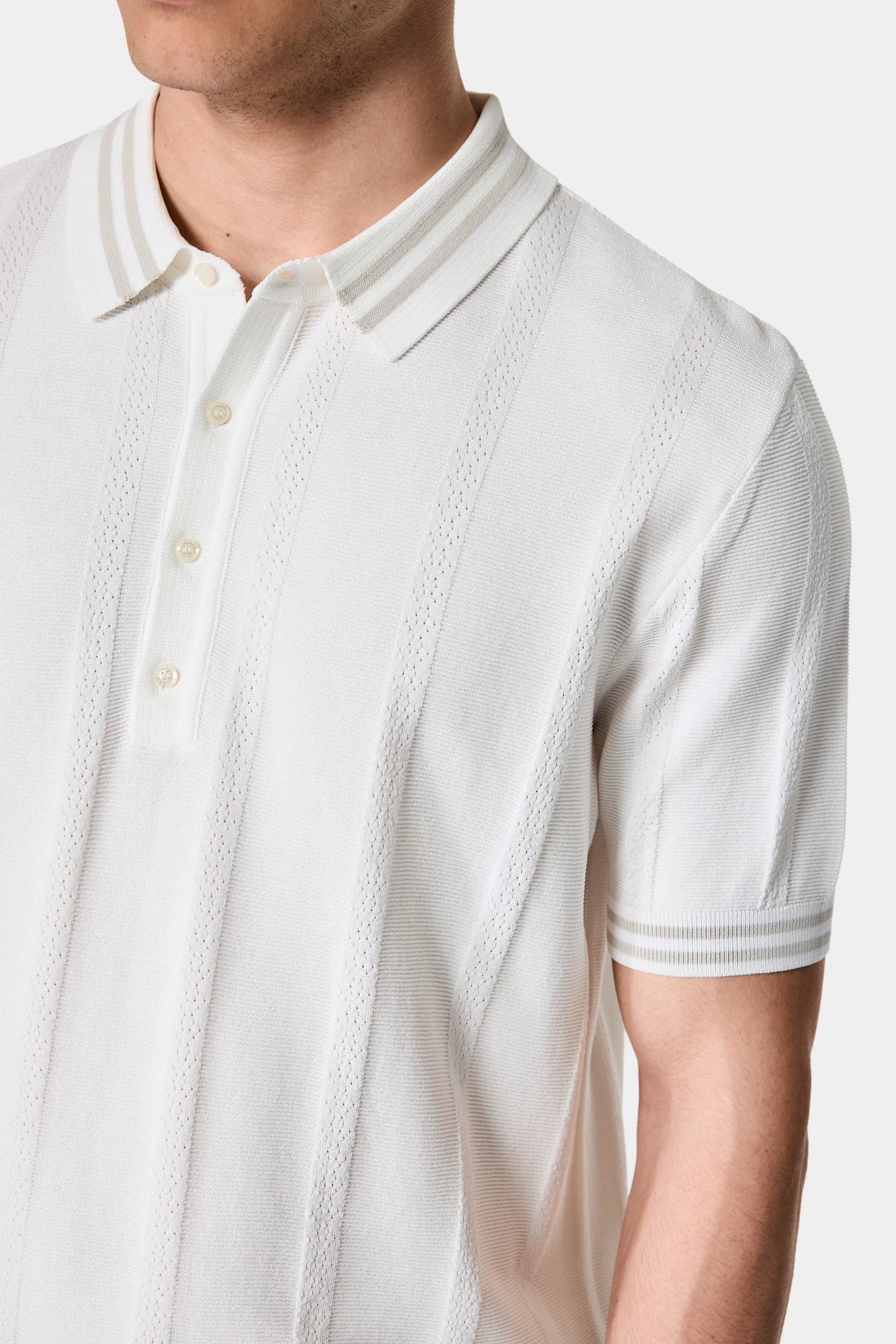 Damat Regular Fit Ekru Triko