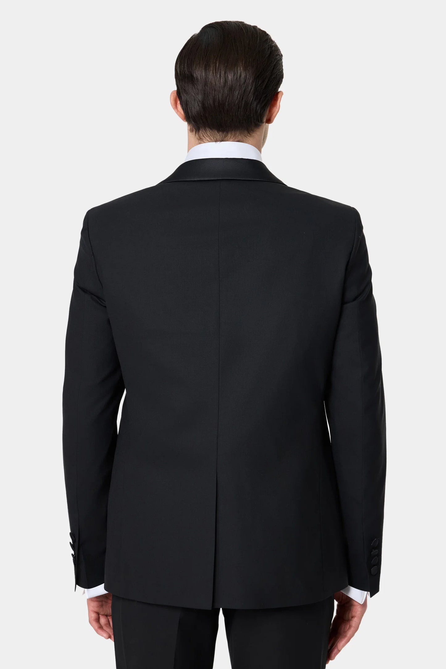 Tween Slim Fit Siyah Düz Smokin Takim Yelekli