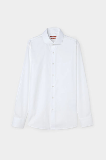 Damat Slim Fit Beyaz Oxford Gömlek