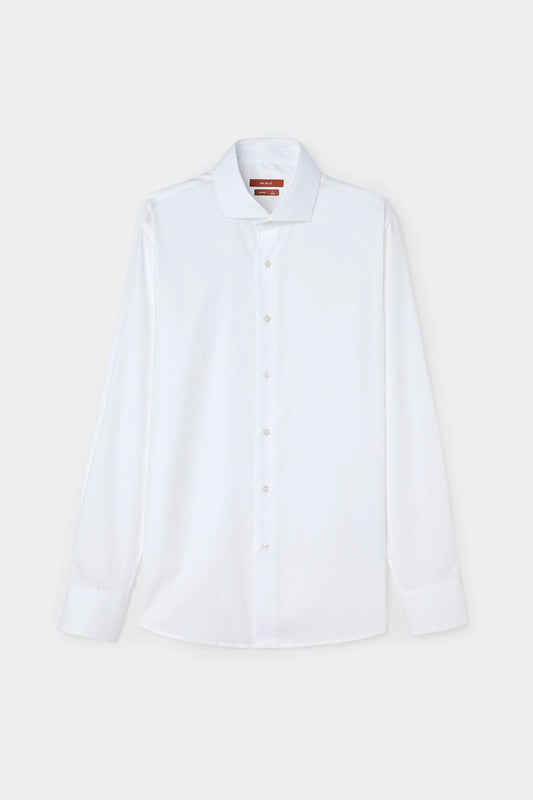 Damat Slim Fit Beyaz Oxford Gömlek