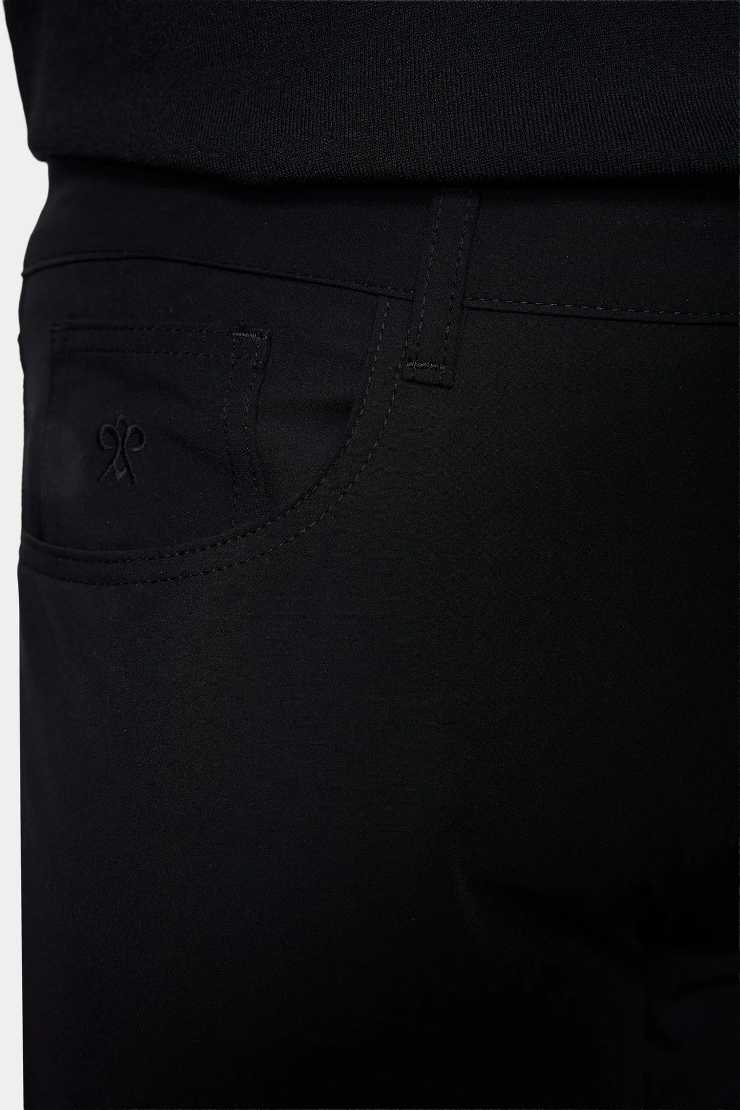 Damat Slim Fit Siyah Düz Kumaş Pantolon