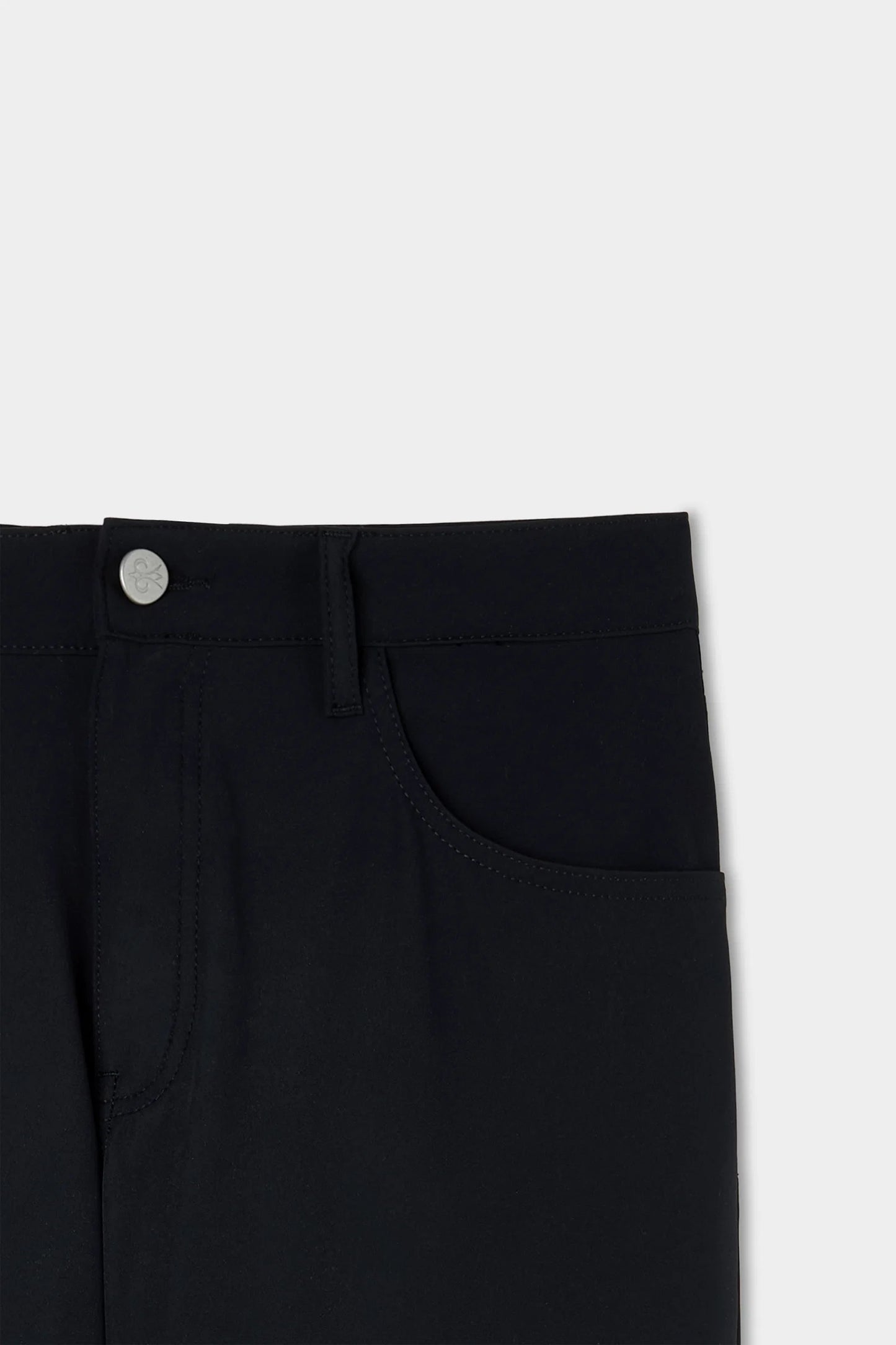 Damat Slim Fit Siyah Düz Kumaş Pantolon