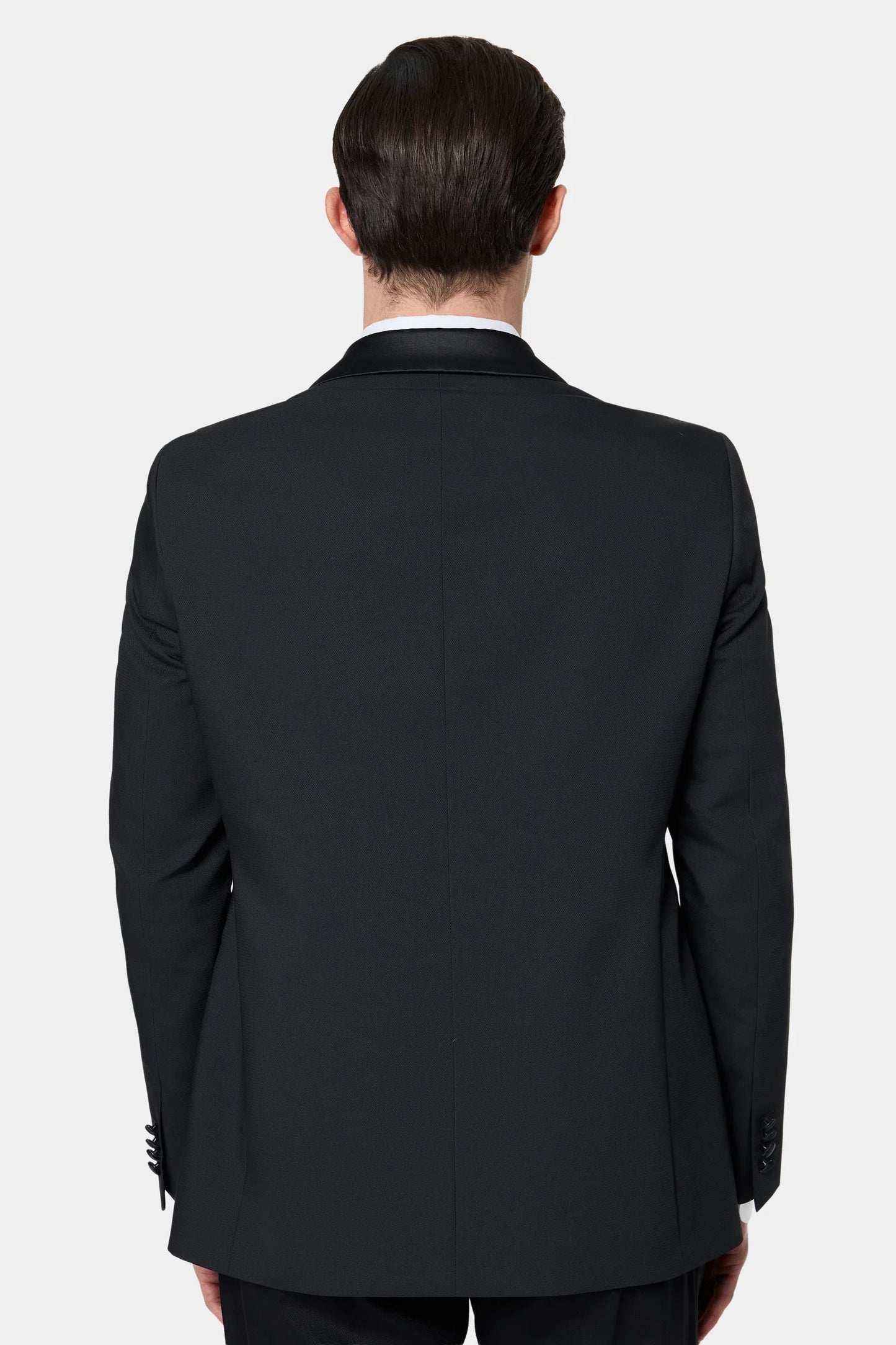 Tween Slim Fit Siyah Düz Smokin Takim