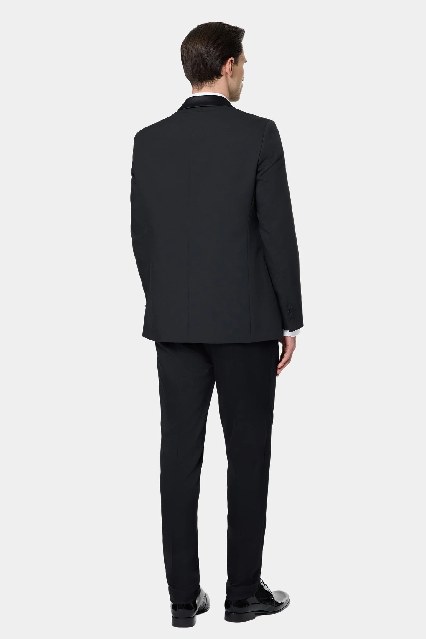 Tween Slim Fit Siyah Düz Smokin Takim