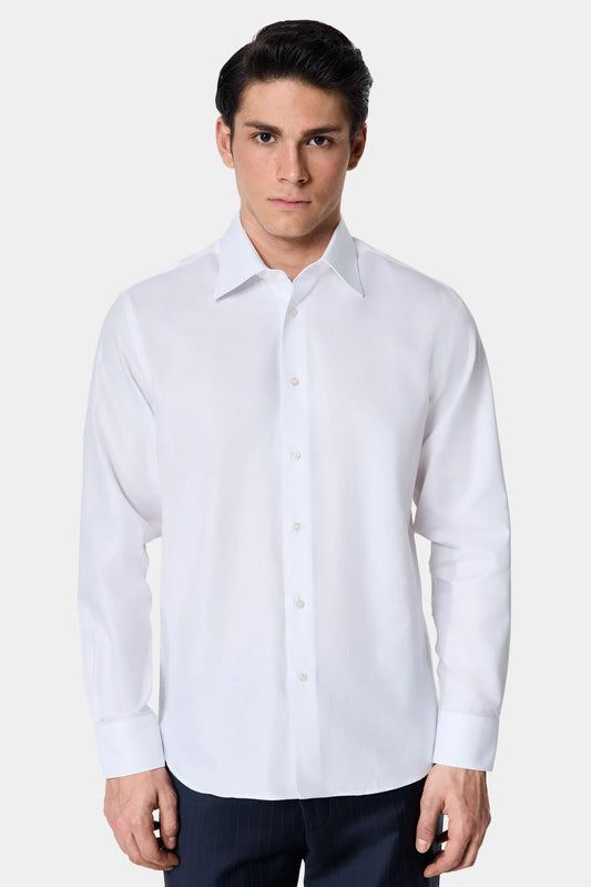 Damat Comfort Beyaz Gabardin Gömlek