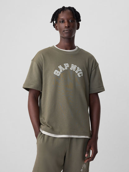 Haki Gap Nyc Arch Logo T-shirt