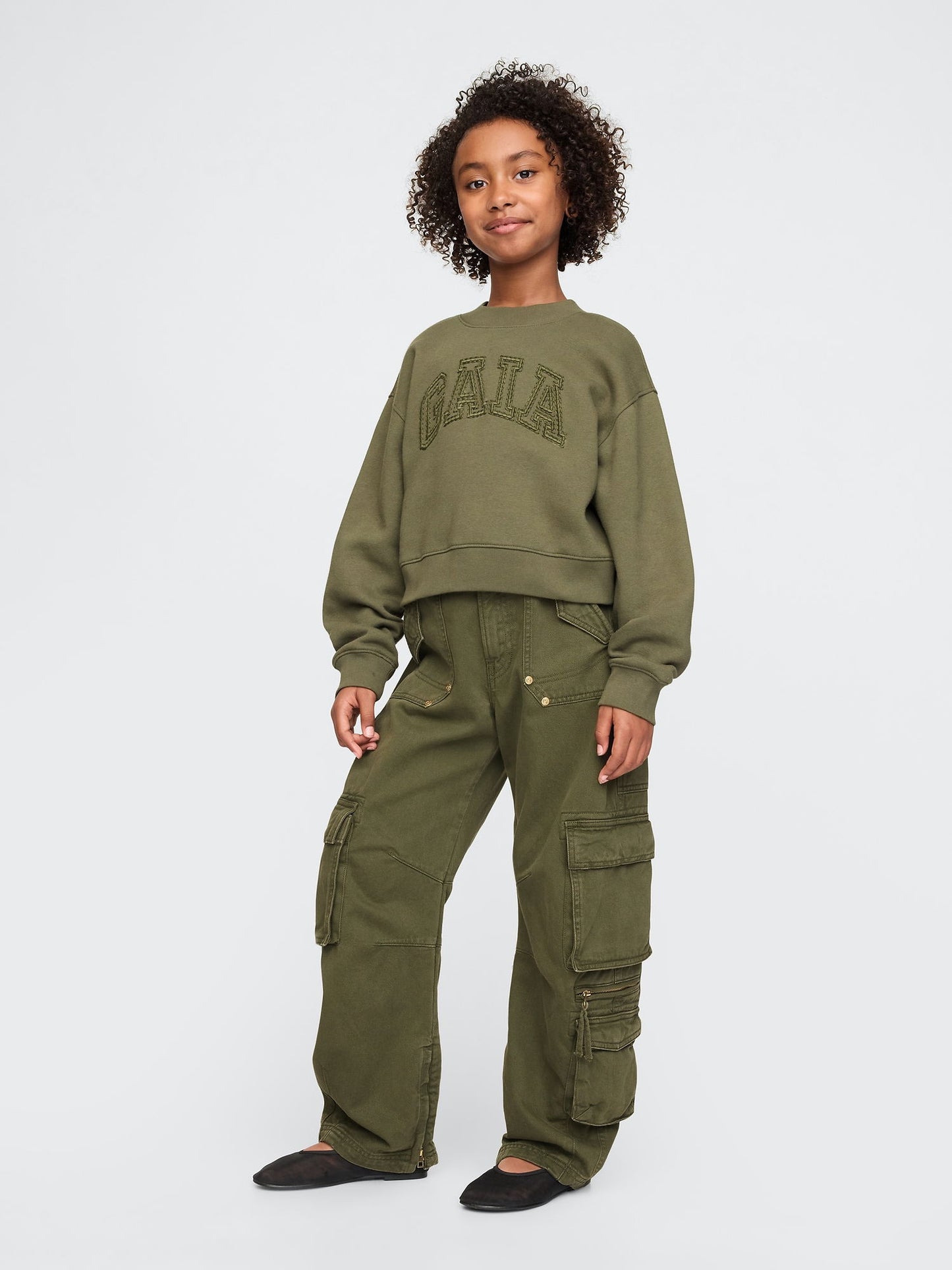 Haki Gap × Cult Gaia Kargo Barrel Pantolon