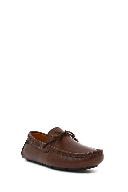 Erkek Kahverengi Deri Casual Loafer