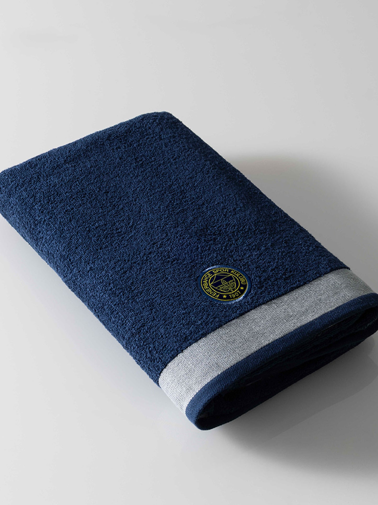 Fenerbahçe Lacivert Bukle Banyo Havlusu 70x140cm