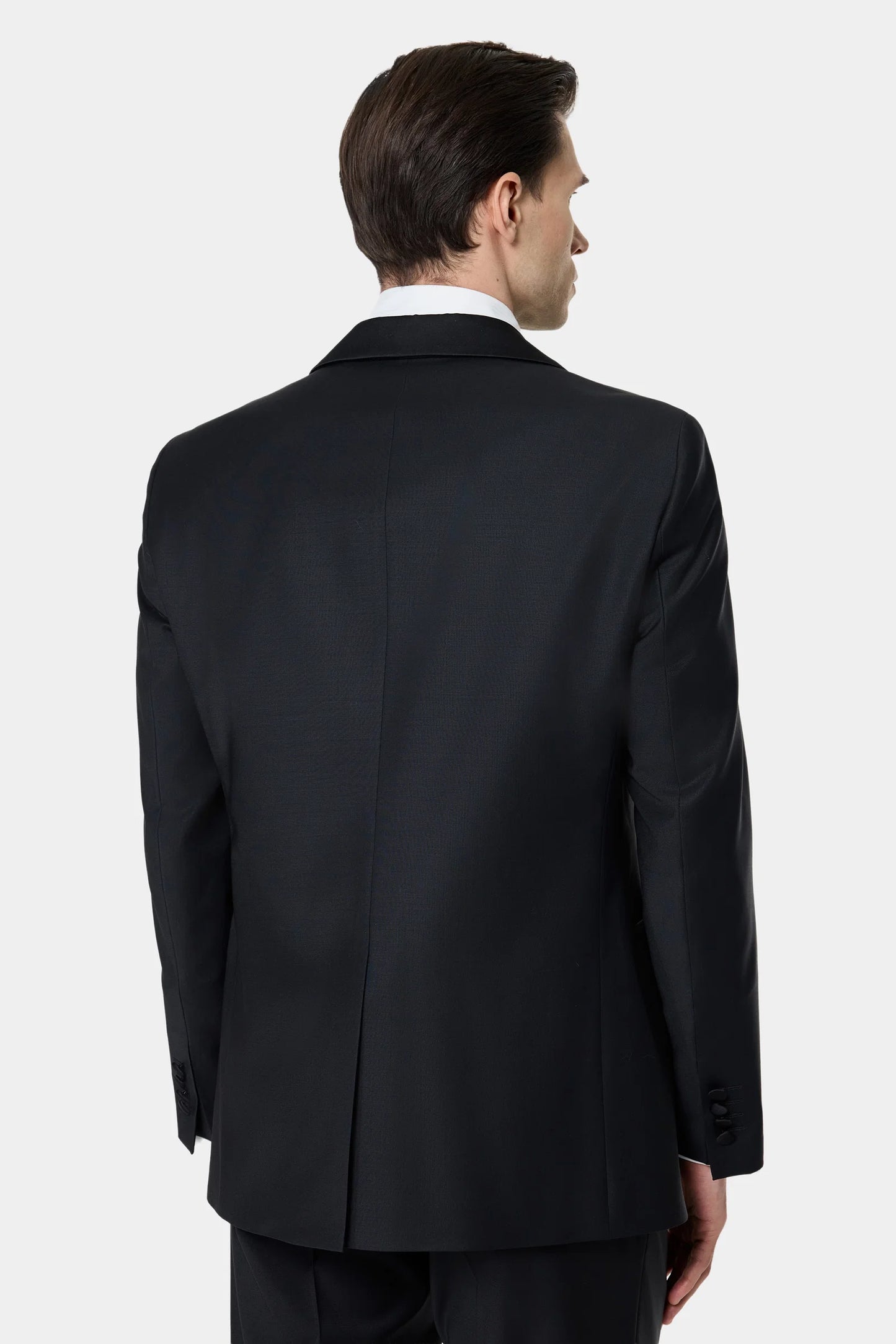 Damat Slim Fit Siyah Düz Damatlık &amp; Smokin Takim