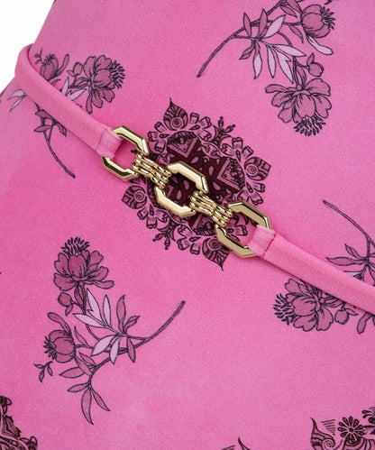 Pembe Kemerli Şal Desen Mayo Is1260054011033 | Ipekyol