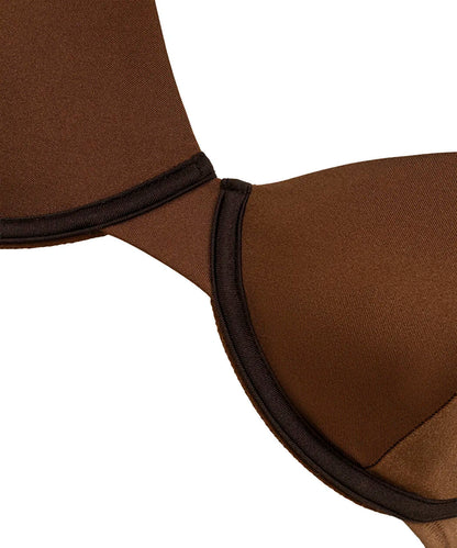 Kahverengi Kontrast Biyeli Bikini Seti Is1260038009007 | Ipekyol