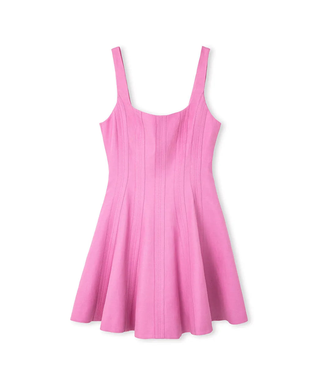 Pembe Volanlı Mini Elbise Is1260002295033 | Ipekyol
