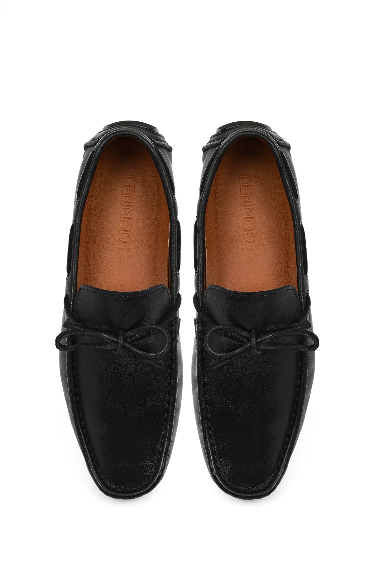 Erkek Siyah Deri Casual Loafer