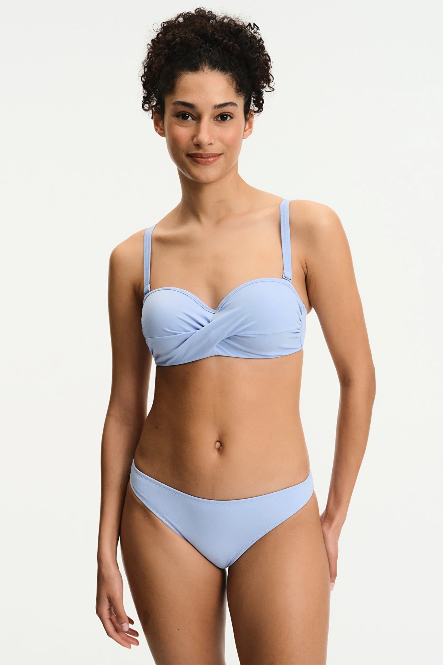 Açık Mavi Beauty Toparlayıcı Bikini Üstü
