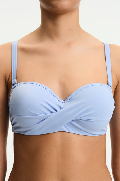 Açık Mavi Beauty Toparlayıcı Bikini Üstü