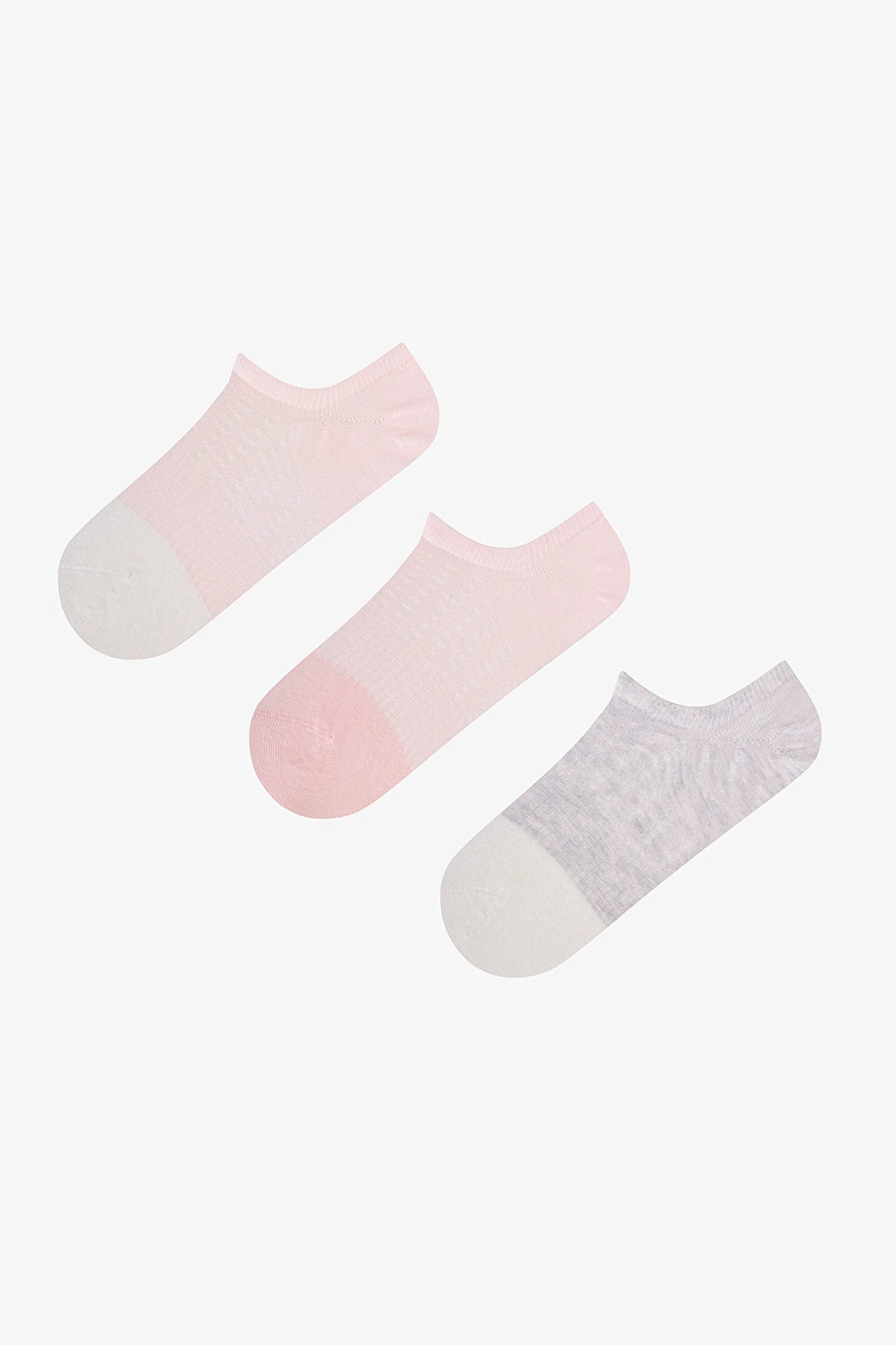 So Block 3'lü Sneaker Çorabı