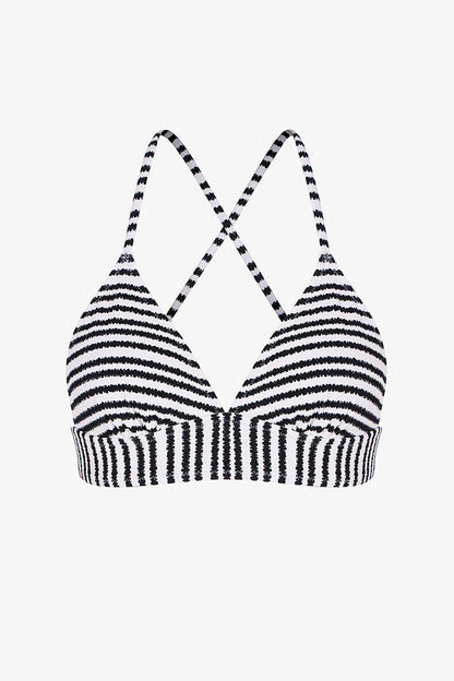 Renkli Ringel Bralet Bikini Üstü