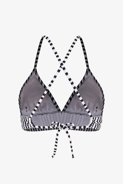 Renkli Ringel Bralet Bikini Üstü