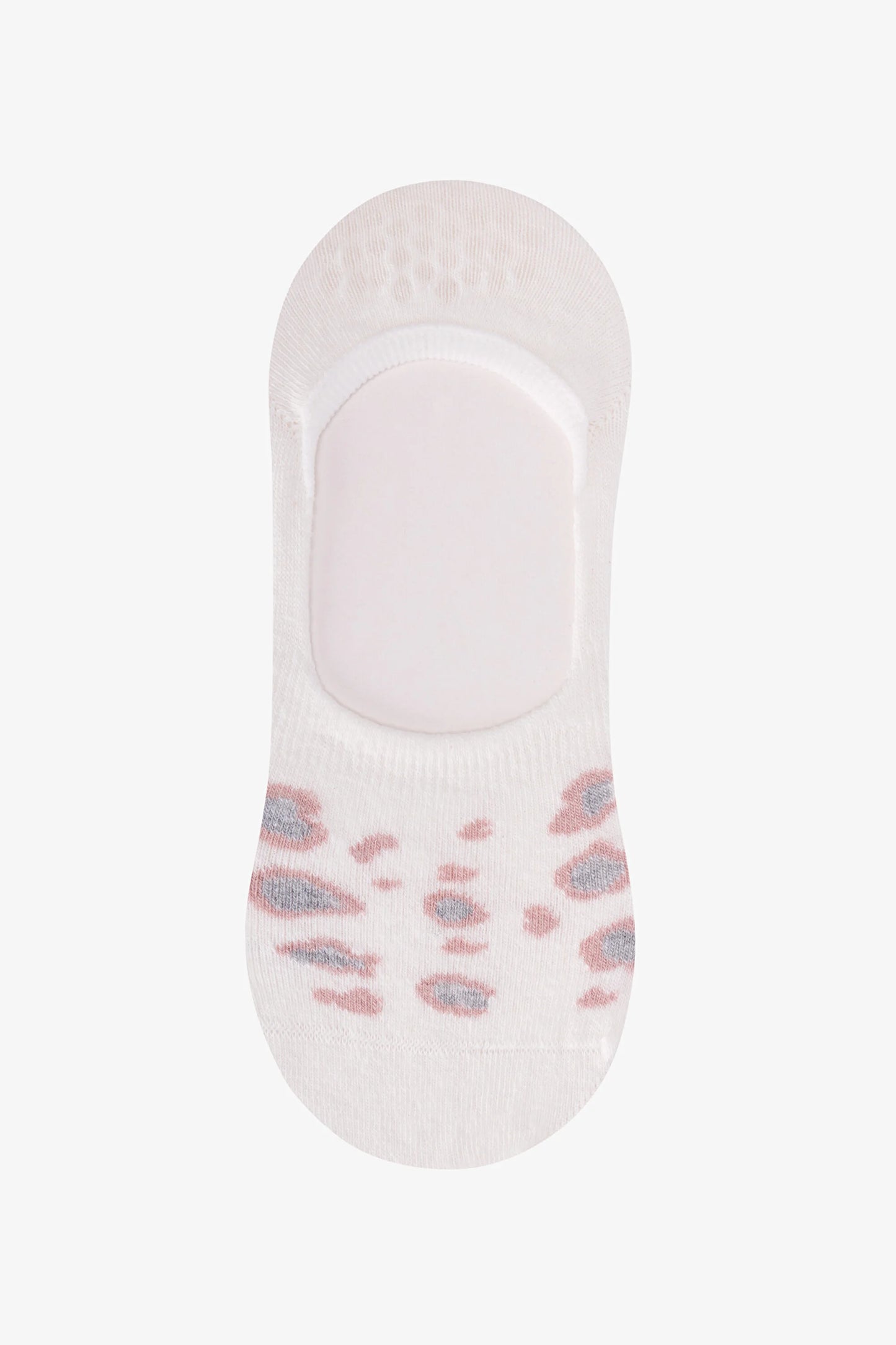 Silvery Leopard 3'lü Babet Çorabı
