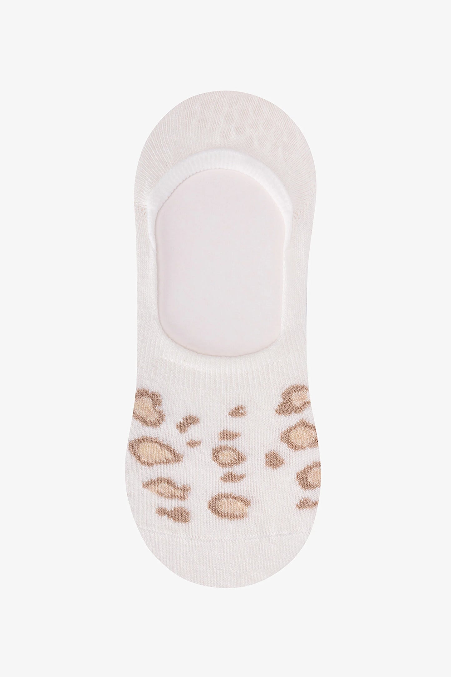 Silvery Leopard 3'lü Babet Çorabı