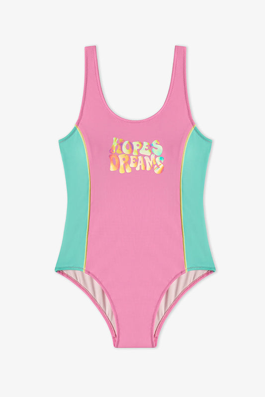 Açık Pembe Genç Kız Beauty Spor Mayo