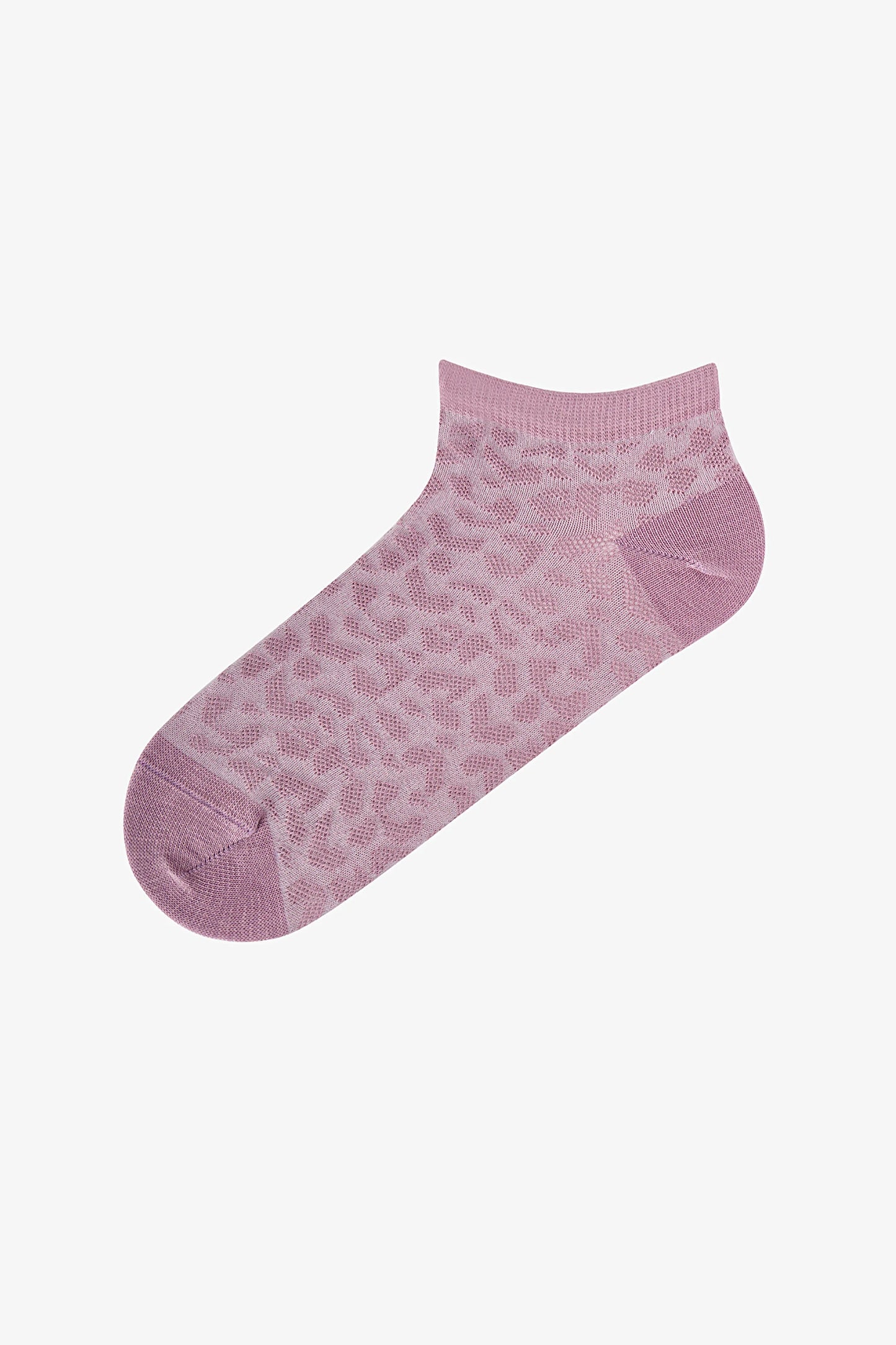 Leopard Waves 3'lü Patik Çorap